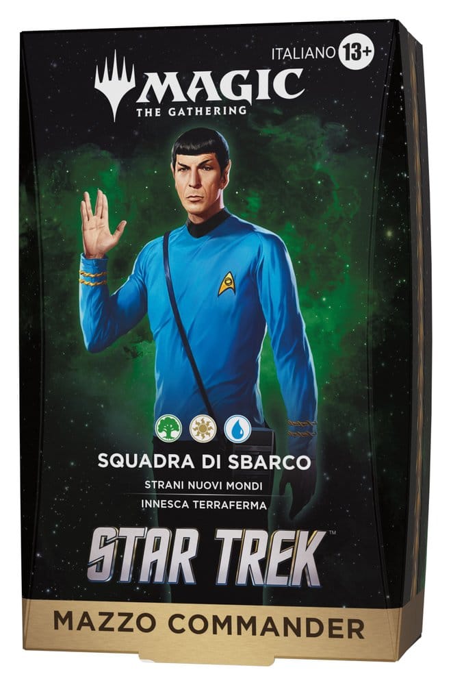 Magic the Gathering Star Trek Baralhos de Commander Caixa (4) italiano