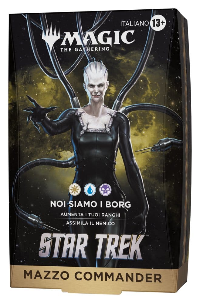 Magic the Gathering Star Trek Baralhos de Commander Caixa (4) italiano