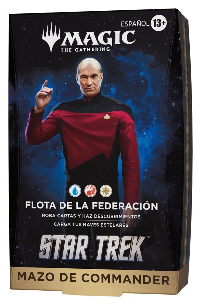 Magic the Gathering Star Trek Baralhos de Commander Caixa (4) castelhano