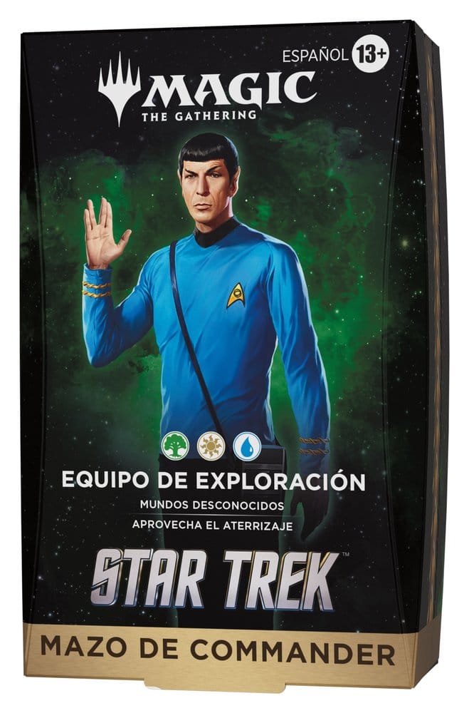 Magic the Gathering Star Trek Baralhos de Commander Caixa (4) castelhano