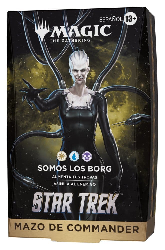Magic the Gathering Star Trek Baralhos de Commander Caixa (4) castelhano
