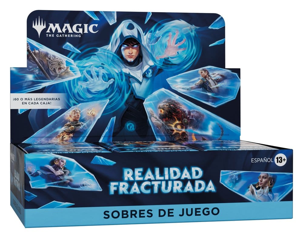 Juego de cartas magic the gathering realidad fracturada display español 30 unidades