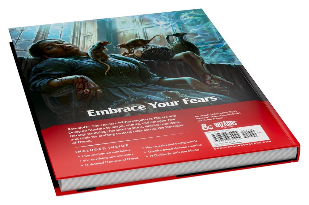 Dungeons & Dragons RPG Ravenloft: The Horrors Within Libro *Edición Inglés*