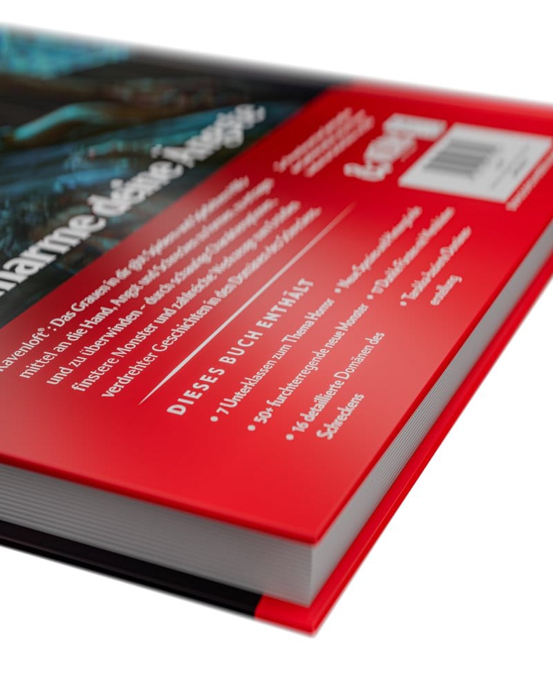 Dungeons & Dragons RPG Ravenloft: Das Grauen in Dir Livro *Edição Alemã*