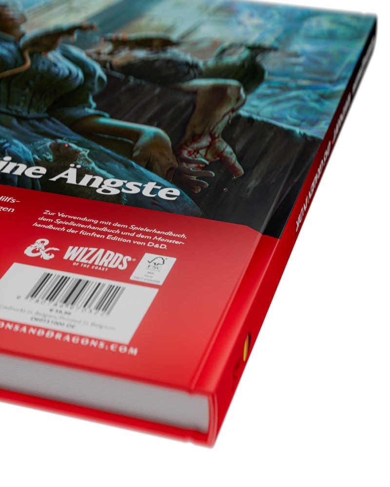 Dungeons & Dragons RPG Ravenloft: Das Grauen in Dir Livro *Edição Alemã*