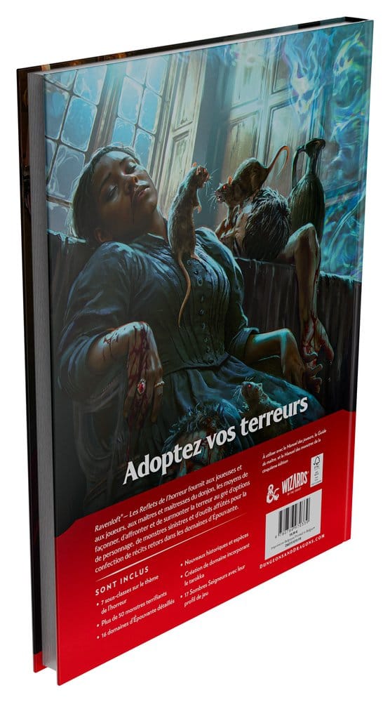 Dungeons & Dragons RPG Ravenloft: Les Reflets de l'Horreur Livro *Edição Francesa*