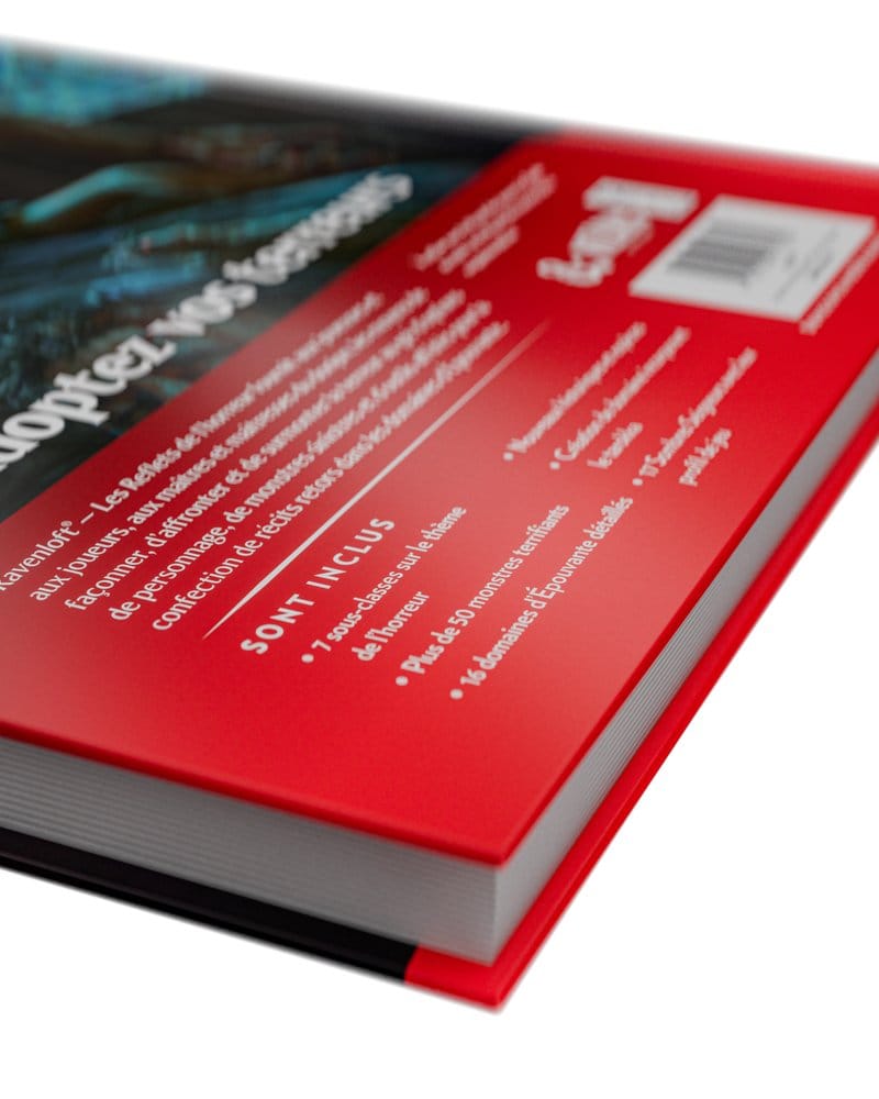 Dungeons & Dragons RPG Ravenloft: Les Reflets de l'Horreur Livro *Edição Francesa*