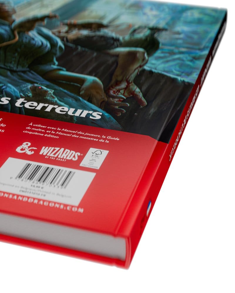 Dungeons & Dragons RPG Ravenloft: Les Reflets de l'Horreur Livro *Edição Francesa*