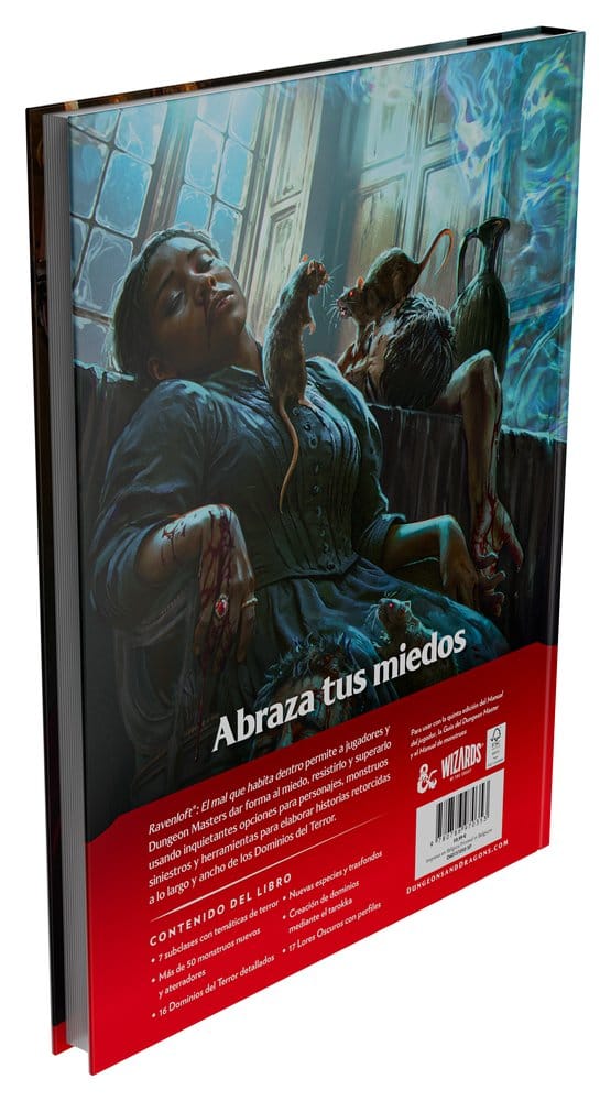 Dungeons & Dragons RPG Ravenloft: O Mal que Habita Dentro Livro *Edição Portuguesa*