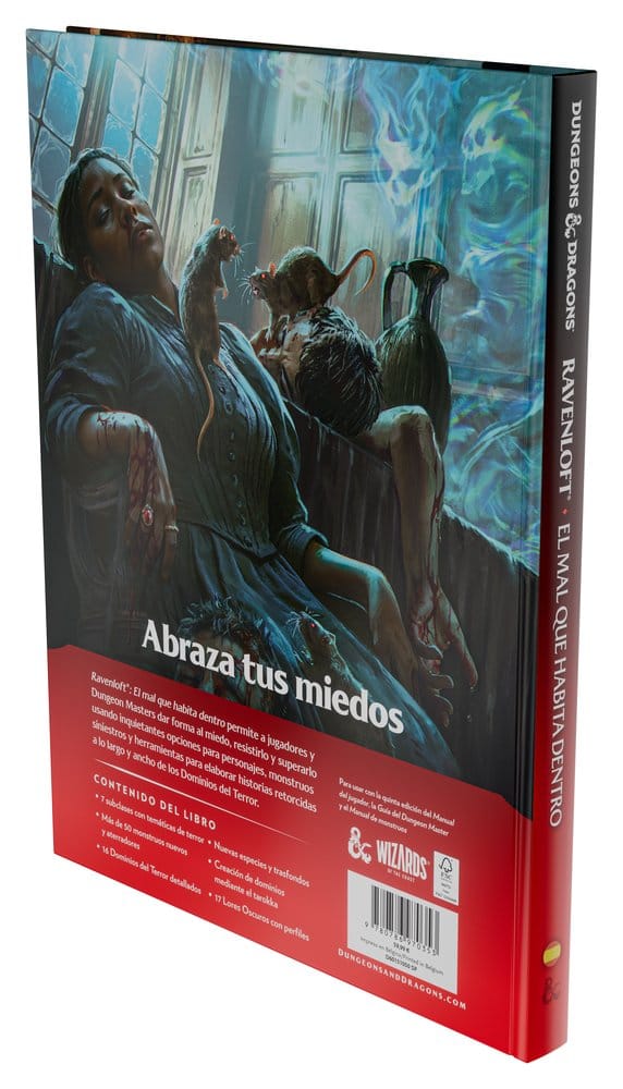Dungeons & Dragons RPG Ravenloft: O Mal que Habita Dentro Livro *Edição Portuguesa*