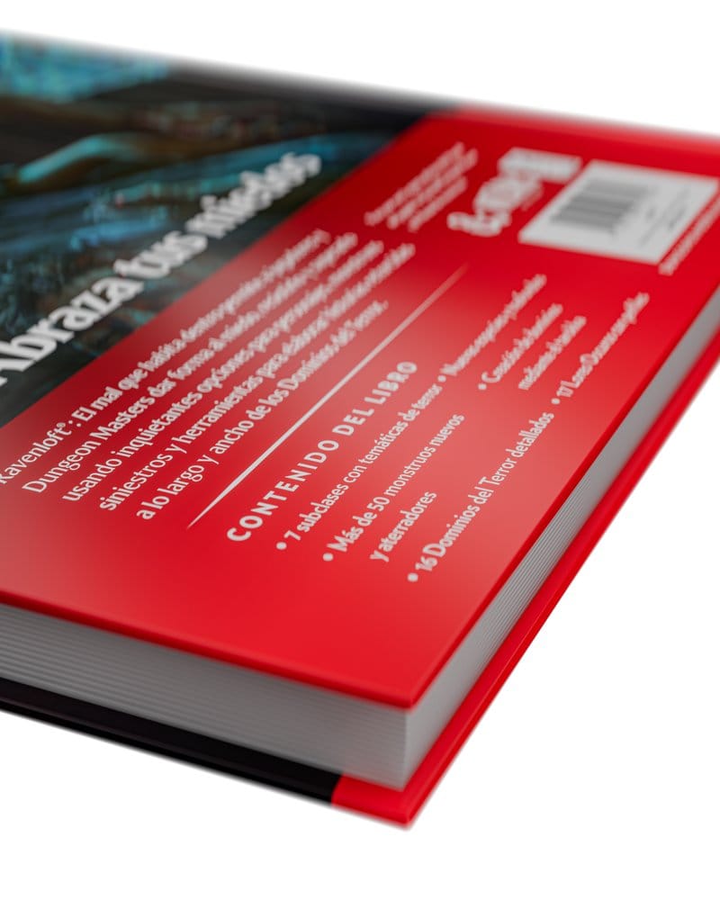 Dungeons & Dragons RPG Ravenloft: O Mal que Habita Dentro Livro *Edição Portuguesa*