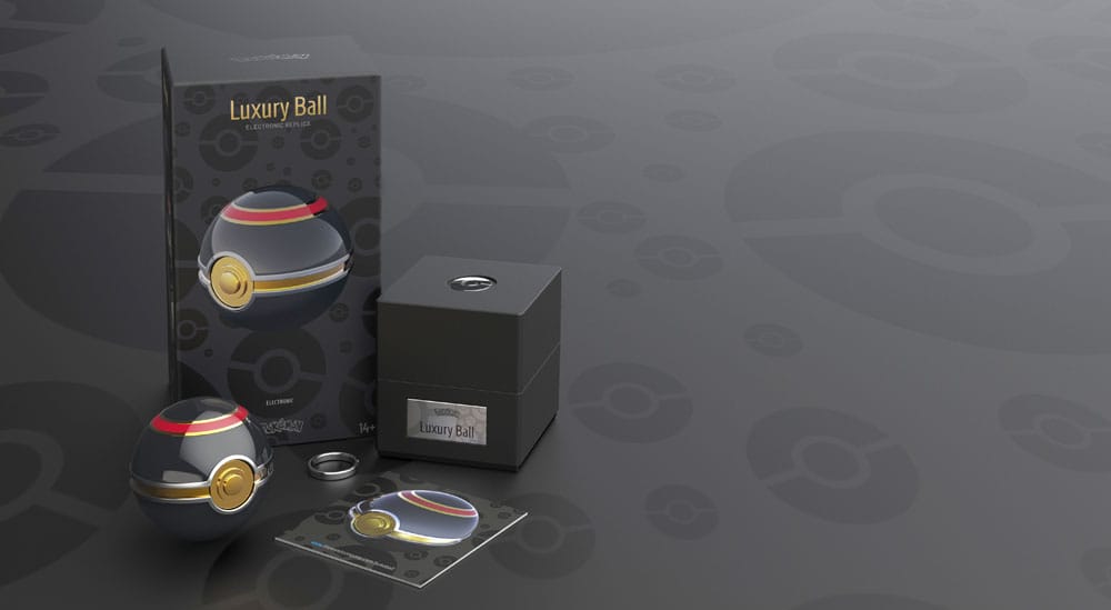 Pokémon Réplica Diecast Lujo Ball