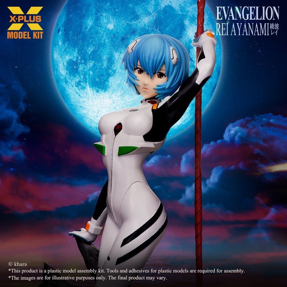 EVANGELION REI AYANAMI 1/8 SCALE MODEL KIT