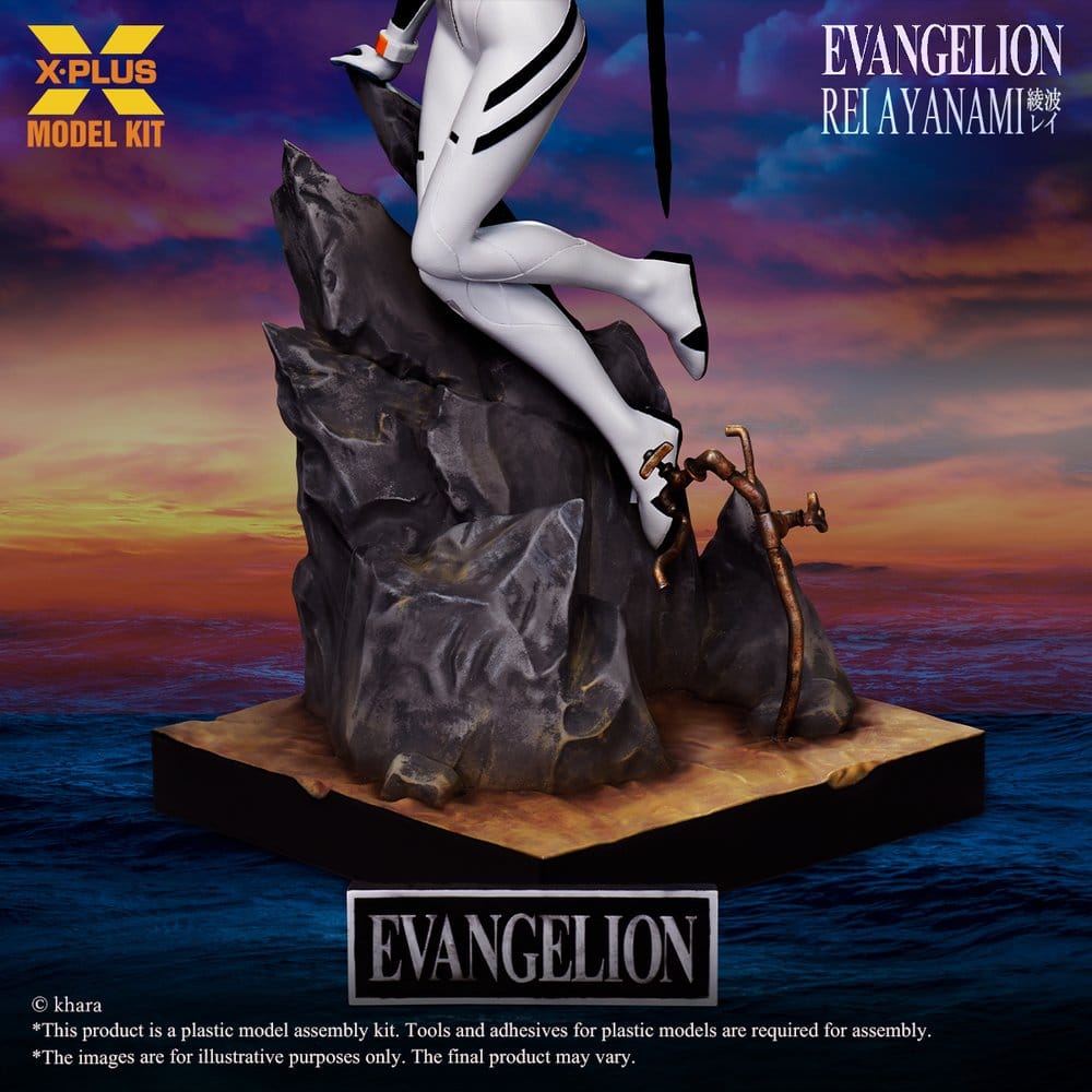 Evangelion Maqueta Plastic Model Kit 1/8 Rei Ayanami 20 cm (Reproduction)