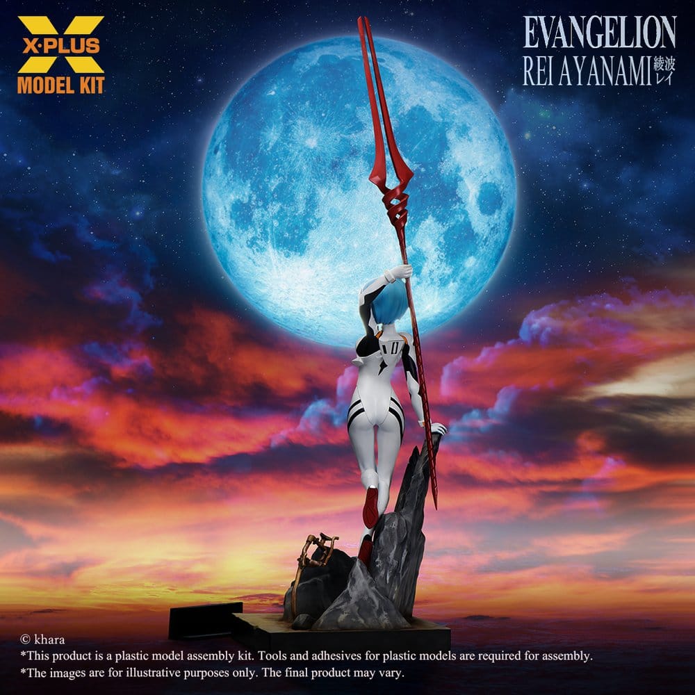 Evangelion Maqueta Plastic Model Kit 1/8 Rei Ayanami 20 cm (Reproduction)