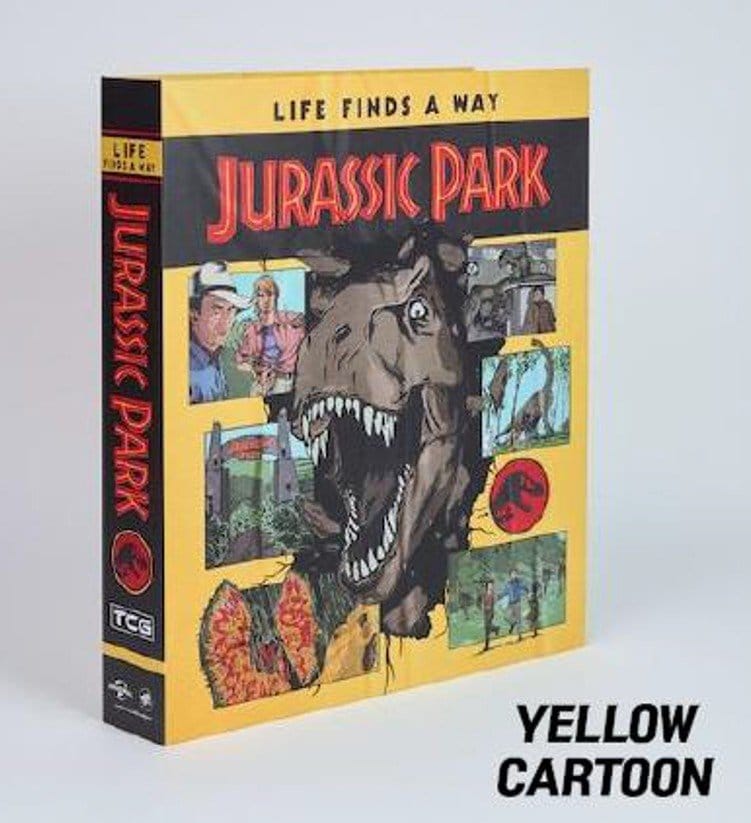 Jurassic Park TCG Pasta para Cartas Yellow Cartoon 31 cm Frikytopia