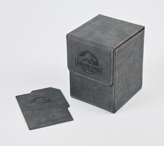 Jurassic Park TCG Caixa para Cartas Pele PU 11 cm