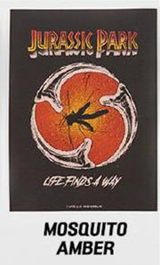 Jurassic Park TCG Capas para Cartas Mosquito Amber 9 cm