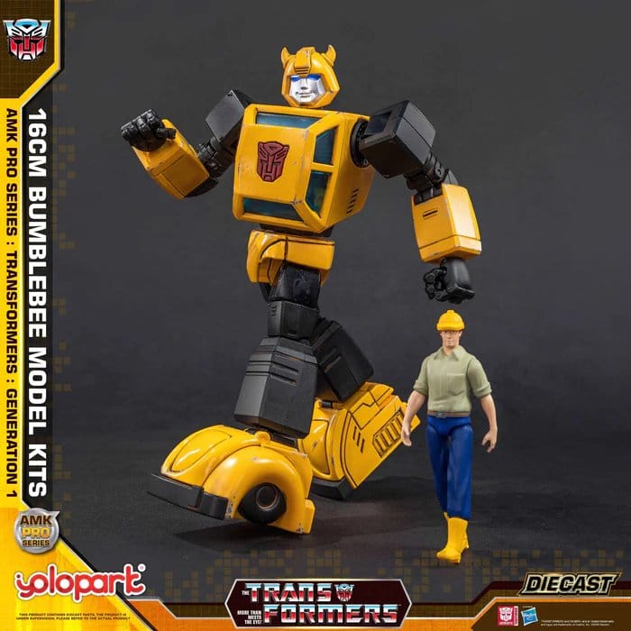 Transformers: Generation One Maqueta Plastic Model Kit AMK PRO Series Bumblebee 16 cm