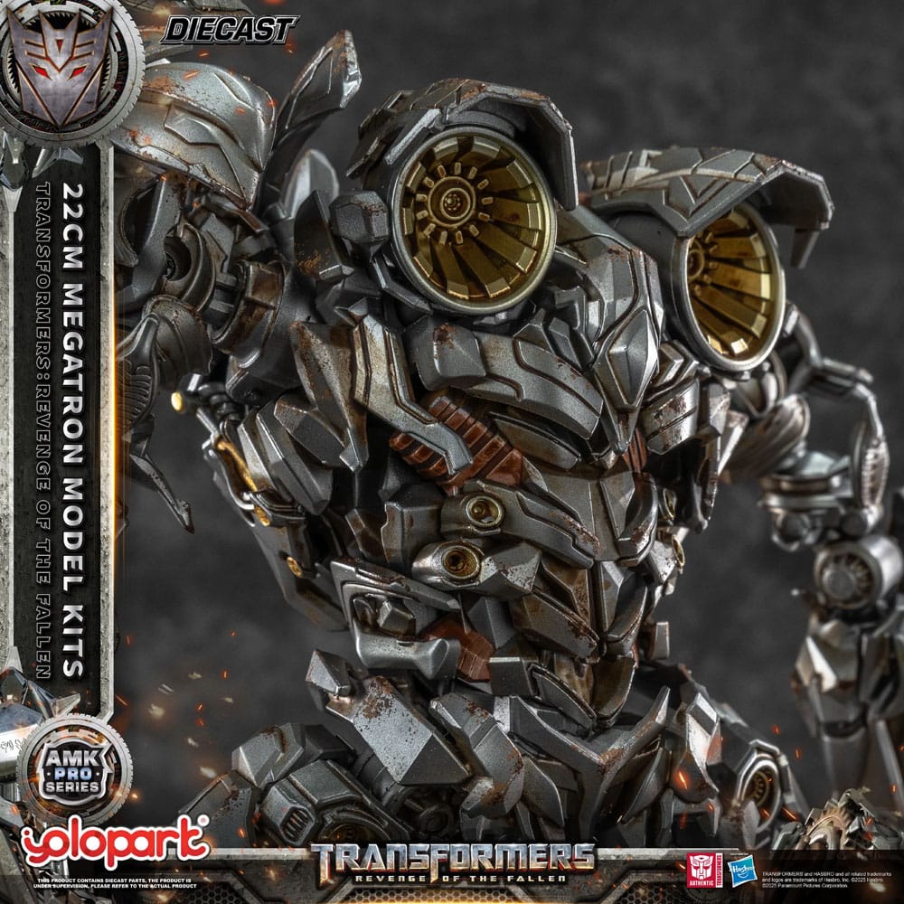 Transformers: Revenge of the Fallen Maqueta AMK Pro Series Megatron (Oversea Version) 22 cm