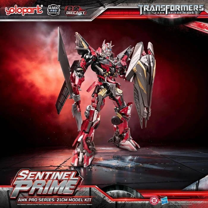 Transformers: Dark of the Moon Maqueta Plastic Model Kit AMK PRO Series Sentinel Prime 21 cm Frikytopia