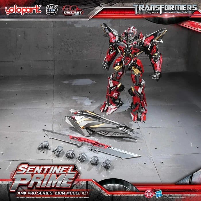 Transformers: Dark of the Moon Maqueta Plastic Model Kit AMK PRO Series Sentinel Prime 21 cm