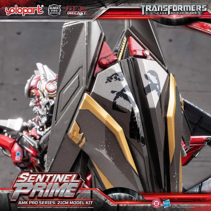 Transformers: Dark of the Moon Maqueta Plastic Model Kit AMK PRO Series Sentinel Prime 21 cm