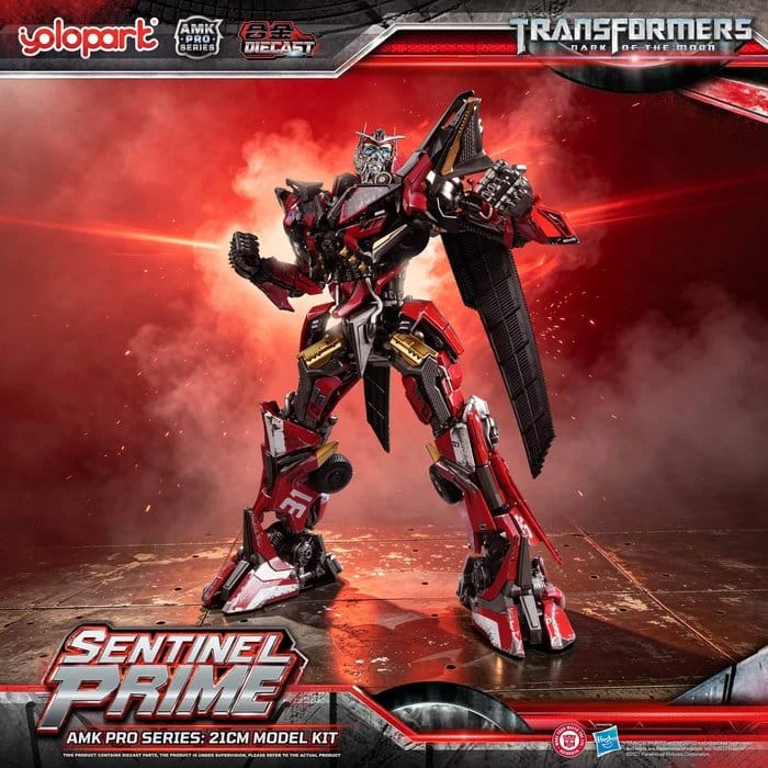 Transformers: Dark of the Moon Maqueta Plastic Model Kit AMK PRO Series Sentinel Prime 21 cm