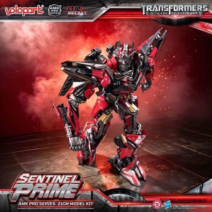 Transformers: Dark of the Moon Maqueta Plastic Model Kit AMK PRO Series Sentinel Prime 21 cm