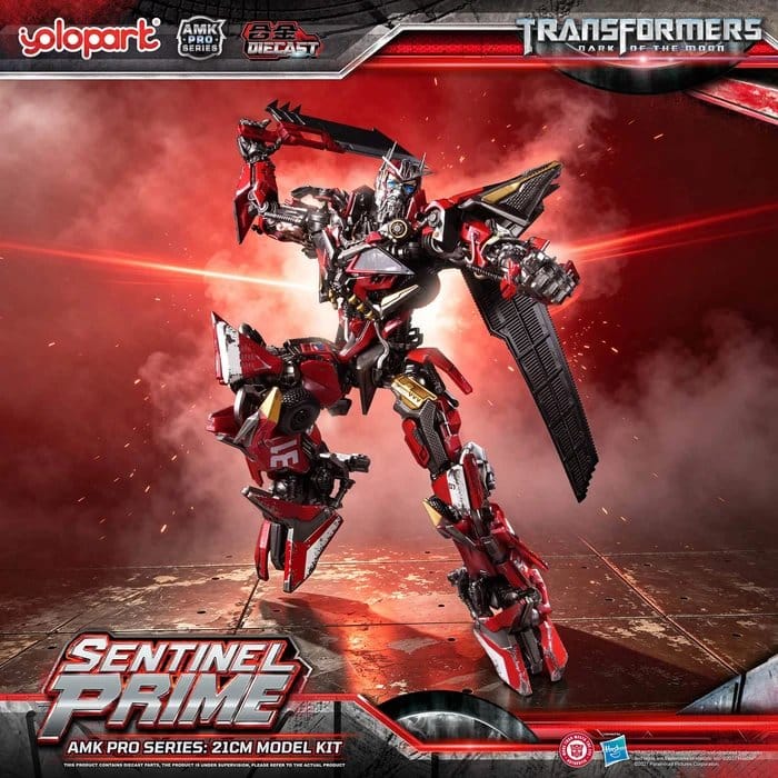 Transformers: Dark of the Moon Maqueta Plastic Model Kit AMK PRO Series Sentinel Prime 21 cm