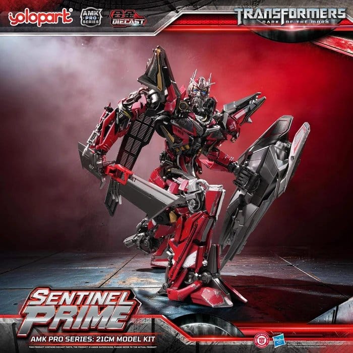 Transformers: Dark of the Moon Maqueta Plastic Model Kit AMK PRO Series Sentinel Prime 21 cm