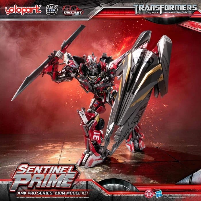 Transformers: Dark of the Moon Maqueta Plastic Model Kit AMK PRO Series Sentinel Prime 21 cm