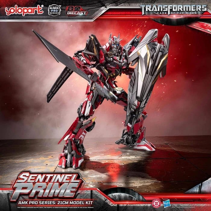 Transformers: Dark of the Moon Maqueta Plastic Model Kit AMK PRO Series Sentinel Prime 21 cm