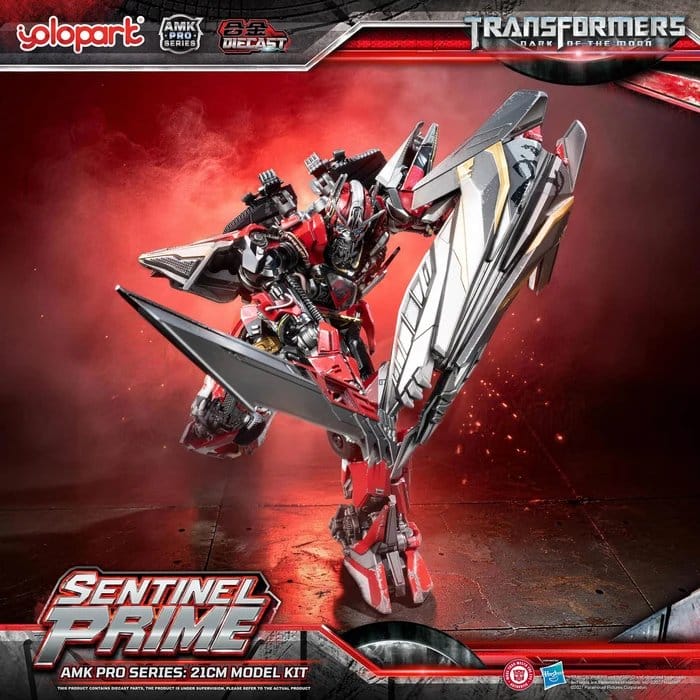 Transformers: Dark of the Moon Maqueta Plastic Model Kit AMK PRO Series Sentinel Prime 21 cm