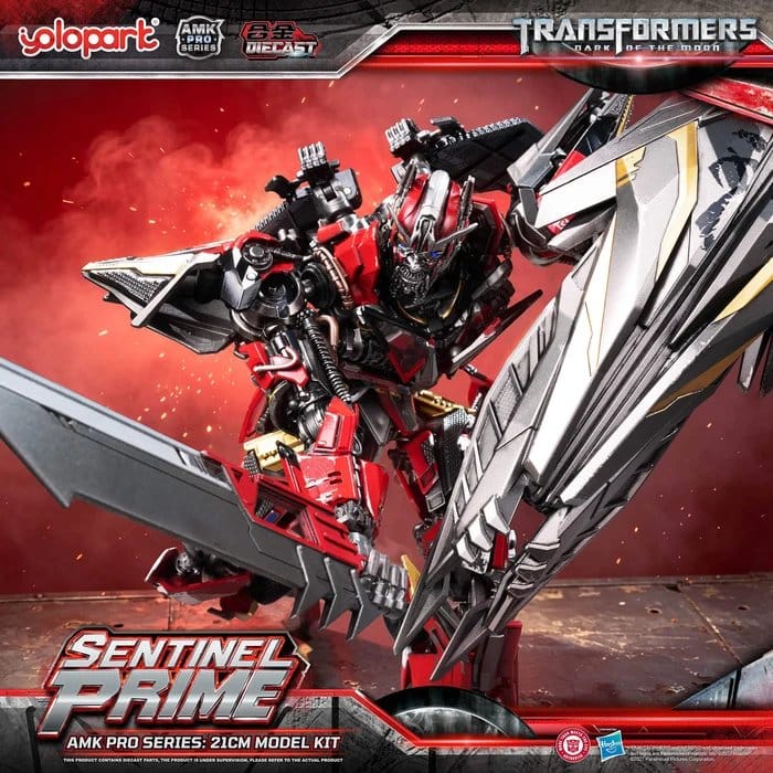 Transformers: Dark of the Moon Maqueta Plastic Model Kit AMK PRO Series Sentinel Prime 21 cm