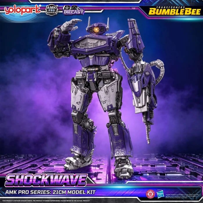 Transformers: Bumblebee the Movie Maqueta Plastic Model Kit AMK PRO Series Shockwave 21 cm