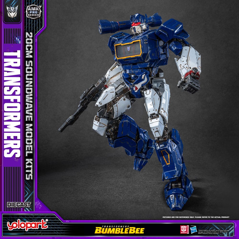 Transformers: Bumblebee Maqueta AMK Pro Series Soundwave (Oversea Version) 20 cm Frikytopia