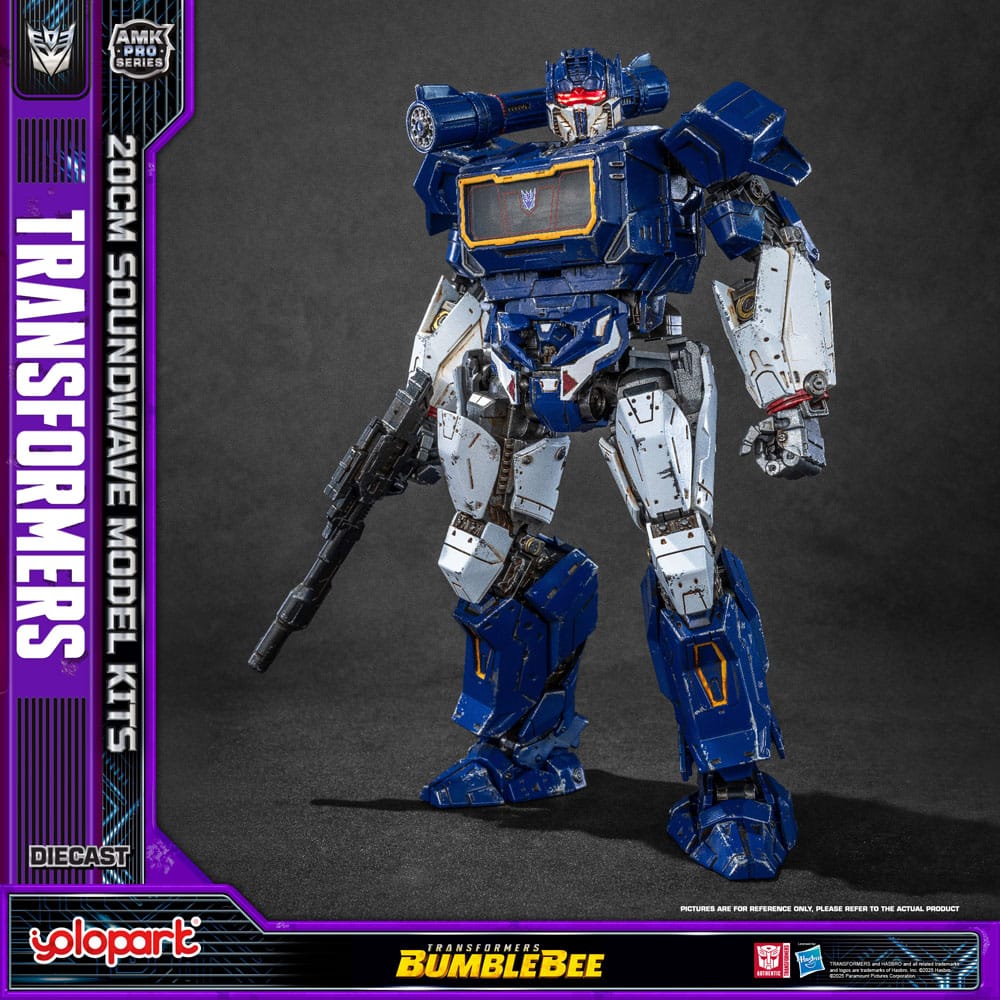 Transformers: Bumblebee Maqueta AMK Pro Series Soundwave (Oversea Version) 20 cm
