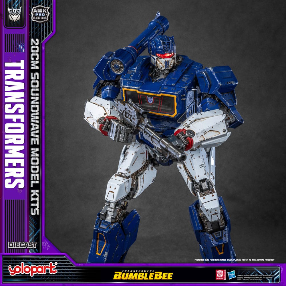 Transformers: Bumblebee Maqueta AMK Pro Series Soundwave (Oversea Version) 20 cm
