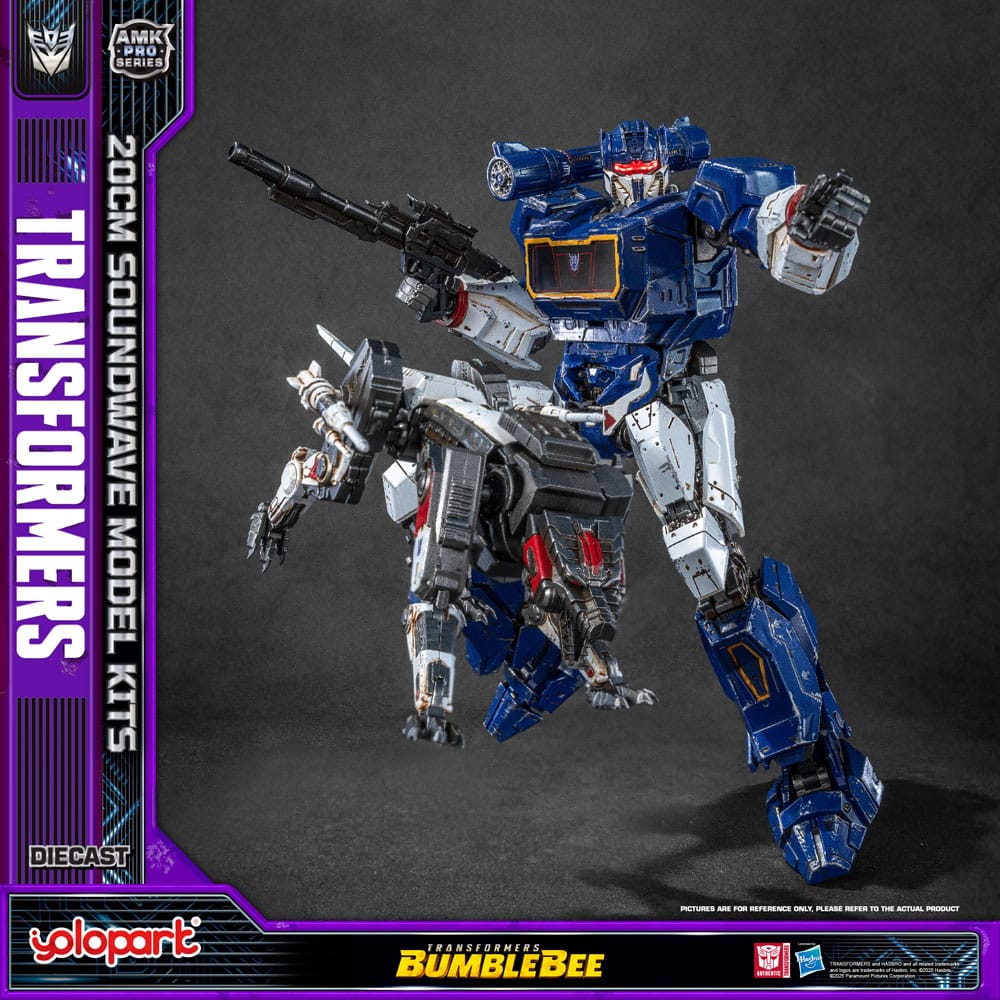 Transformers: Bumblebee Maqueta AMK Pro Series Soundwave (Oversea Version) 20 cm