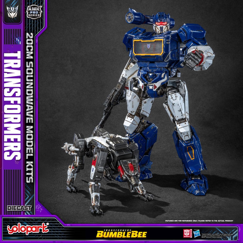 Transformers: Bumblebee Maqueta AMK Pro Series Soundwave (Oversea Version) 20 cm