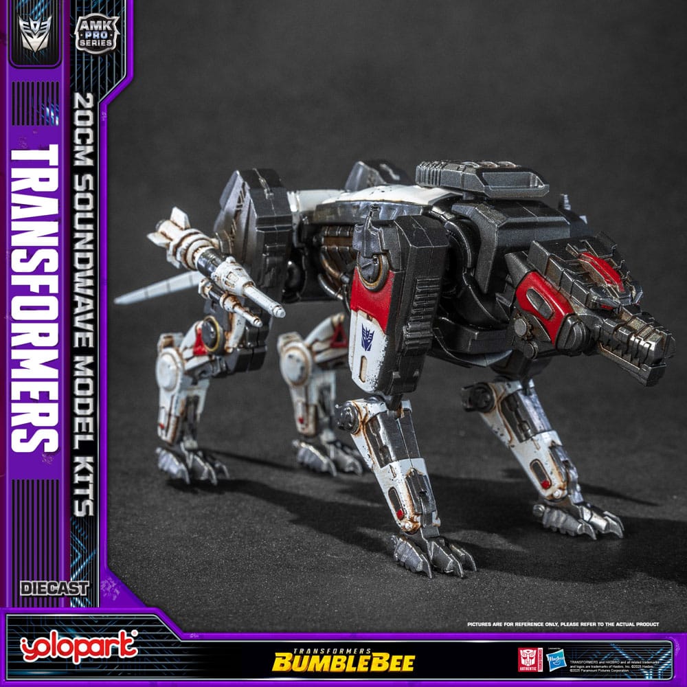 Transformers: Bumblebee Maqueta AMK Pro Series Soundwave (Oversea Version) 20 cm