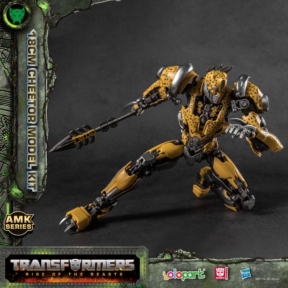 Transformers: Rise of the Beasts Maqueta AMK Series Cheetor 22 cm