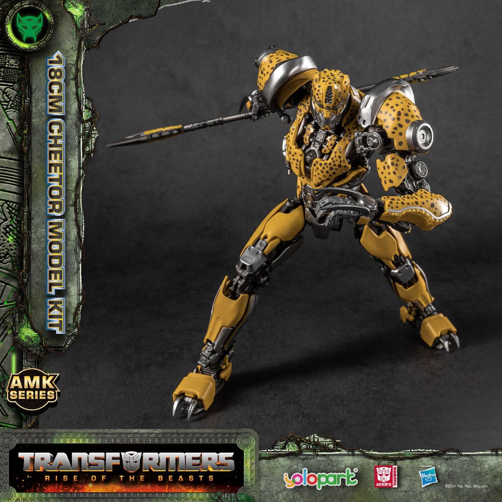 Transformers: Rise of the Beasts Maqueta AMK Series Cheetor 22 cm