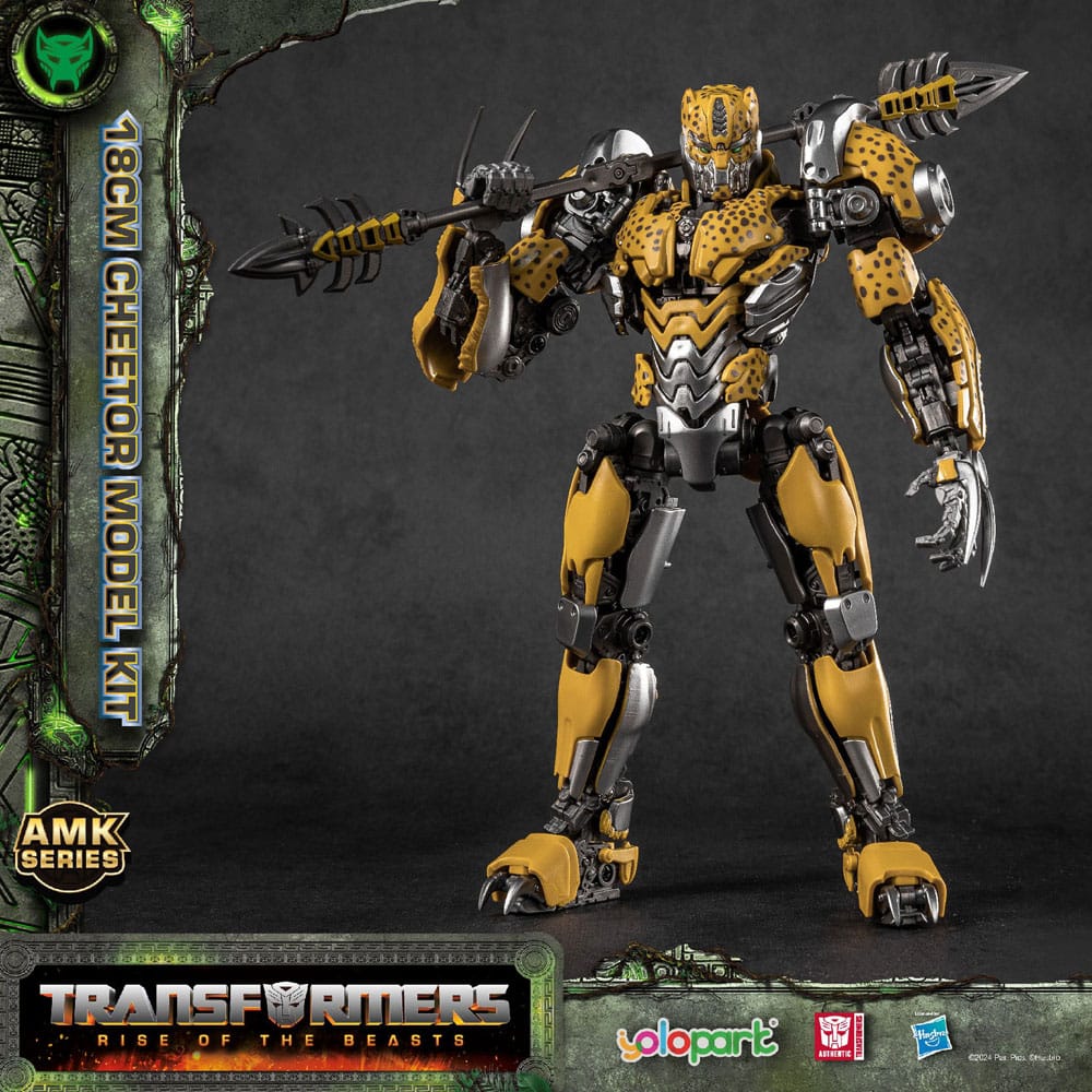 Transformers: Rise of the Beasts Maqueta AMK Series Cheetor 22 cm