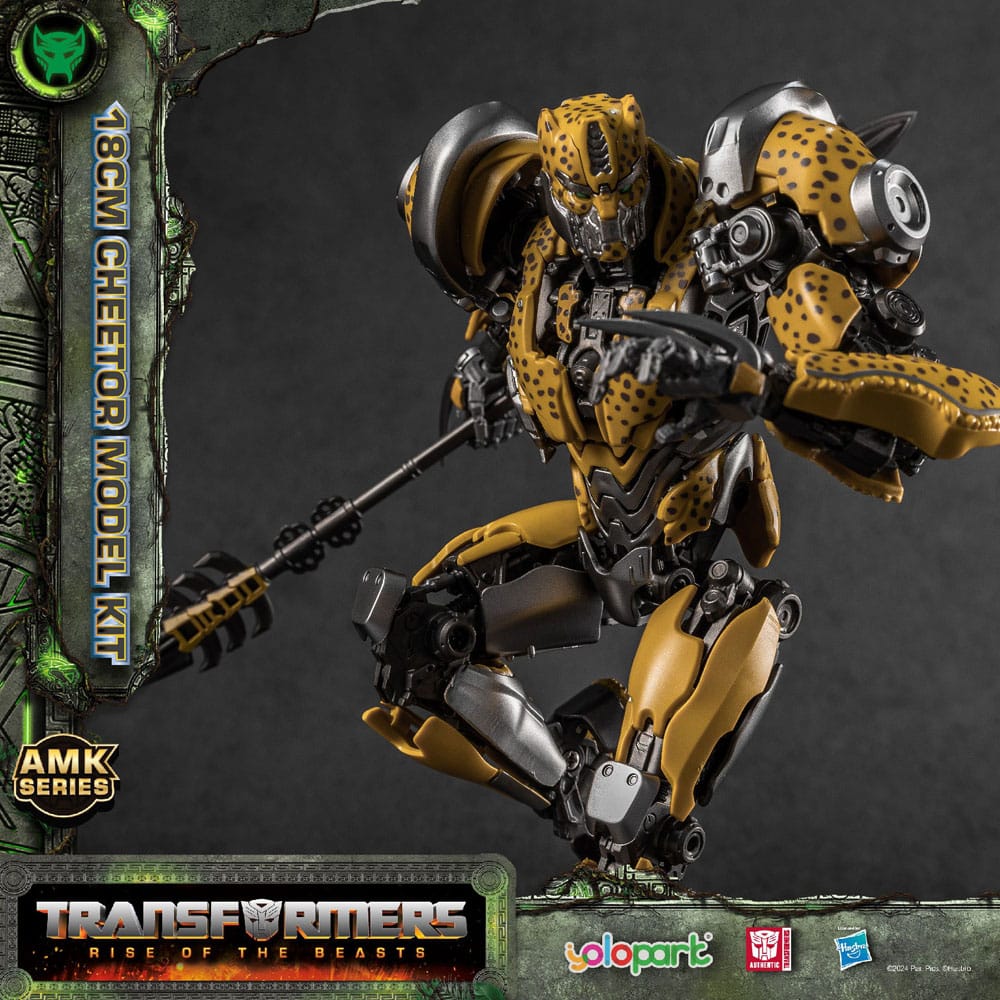 Transformers: Rise of the Beasts Maqueta AMK Series Cheetor 22 cm