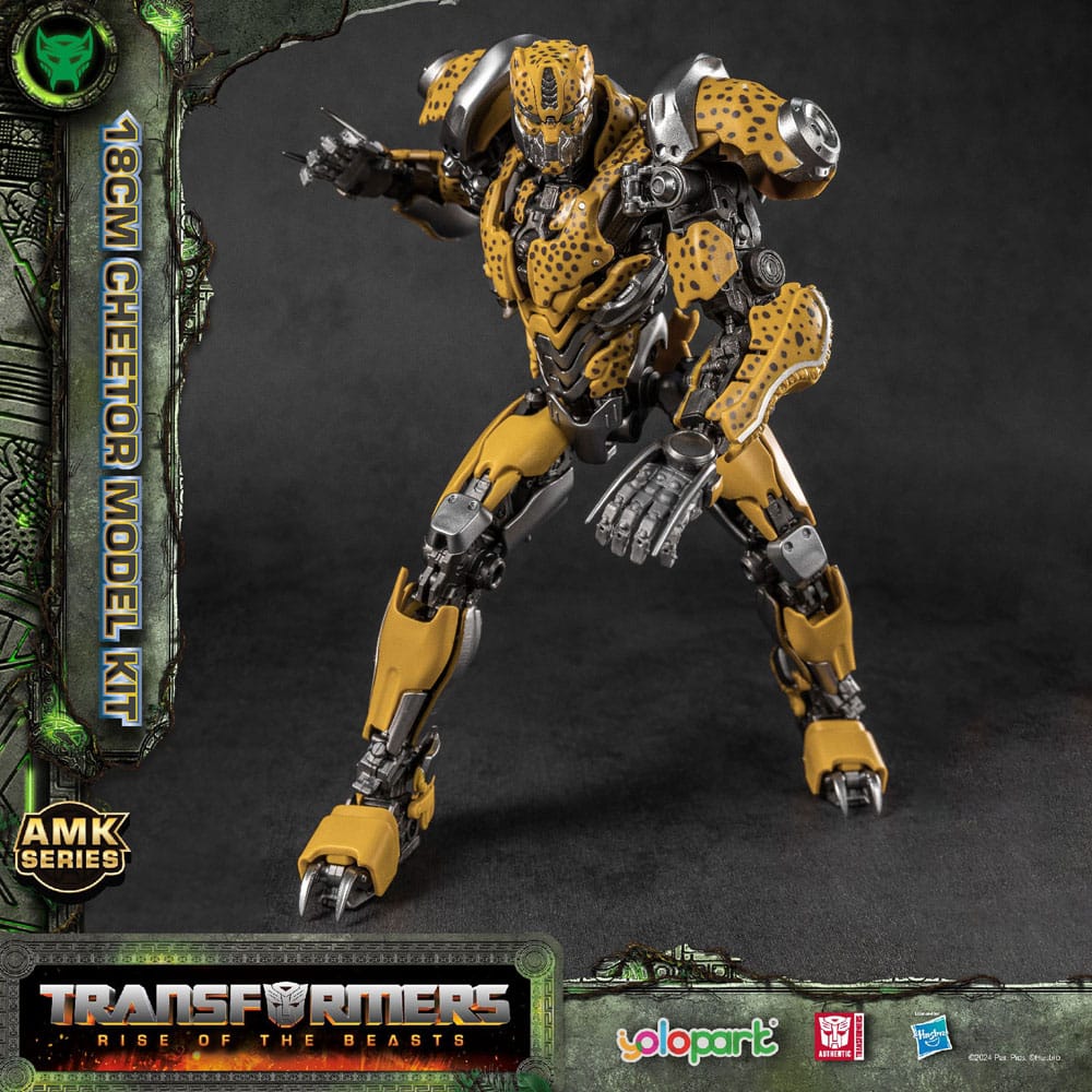 Transformers: Rise of the Beasts Maqueta AMK Series Cheetor 22 cm