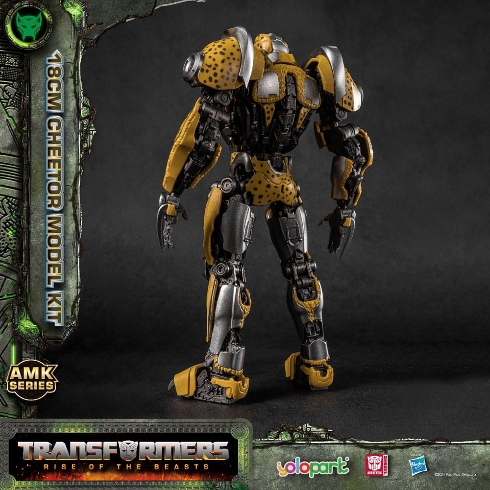 Transformers: Rise of the Beasts Maqueta AMK Series Cheetor 22 cm