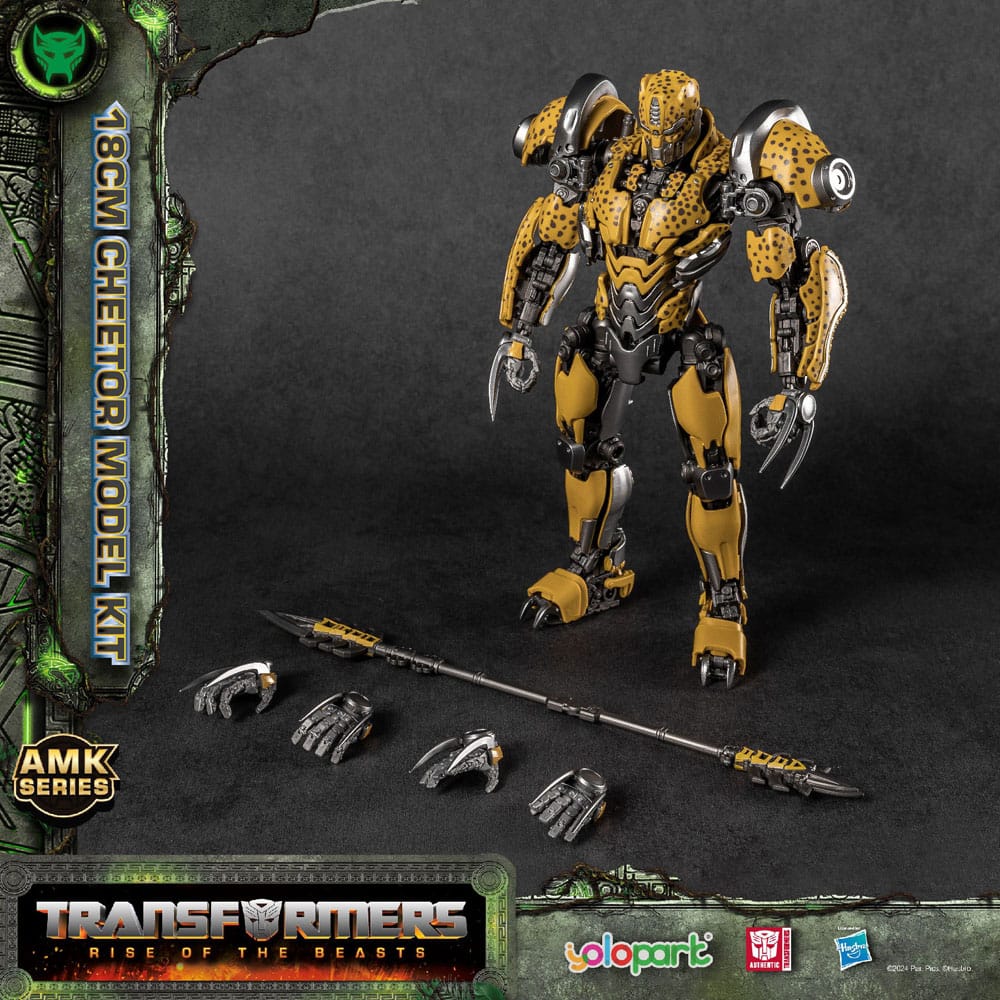 Transformers: Rise of the Beasts Maqueta AMK Series Cheetor 22 cm