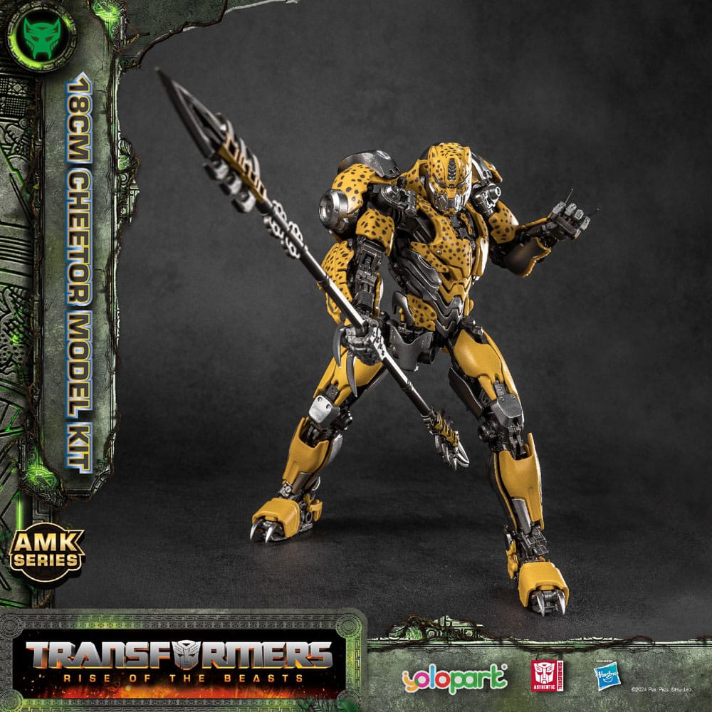 Transformers: Rise of the Beasts Maqueta AMK Series Cheetor 22 cm